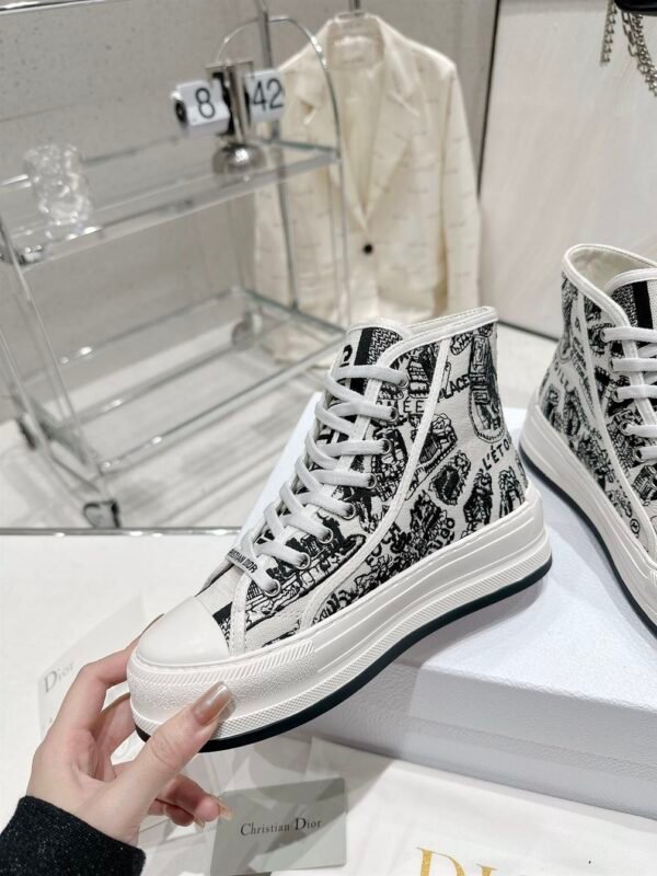 DIOR WALK'N'DIOR HIGH-TOP PLATFORM SNEAKER – DO116 - Image 4