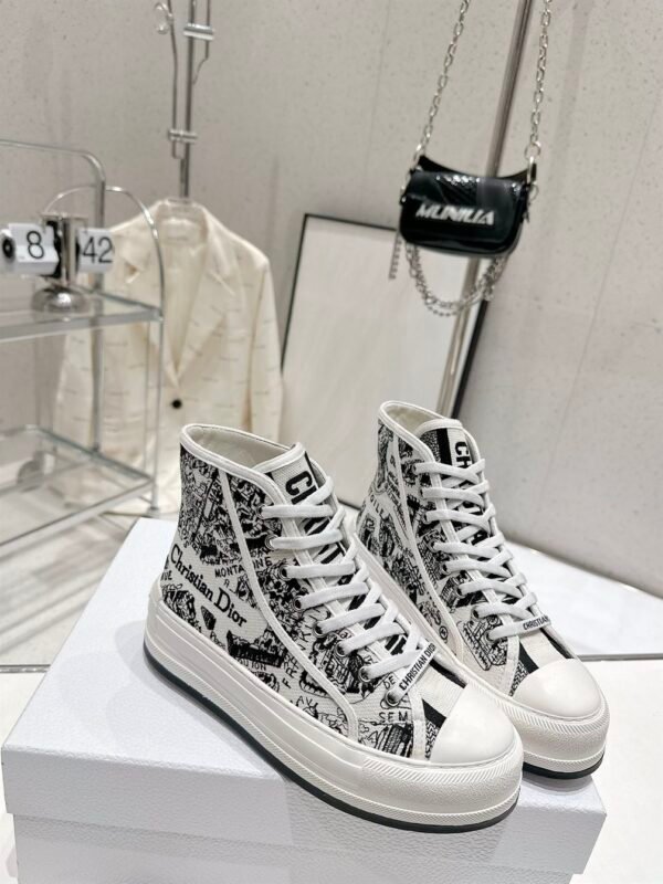 DIOR WALK'N'DIOR HIGH-TOP PLATFORM SNEAKER – DO116 - Image 2