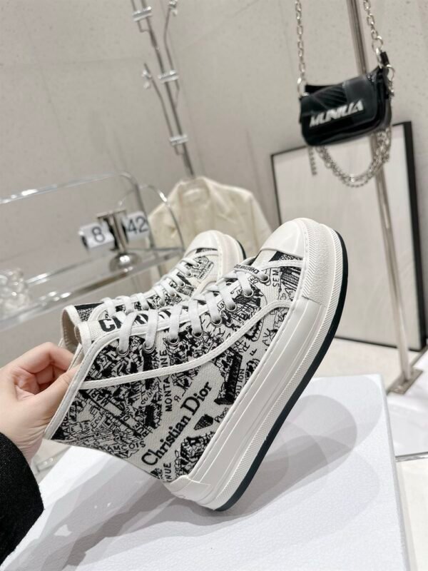 DIOR WALK'N'DIOR HIGH-TOP PLATFORM SNEAKER – DO116 - Image 5