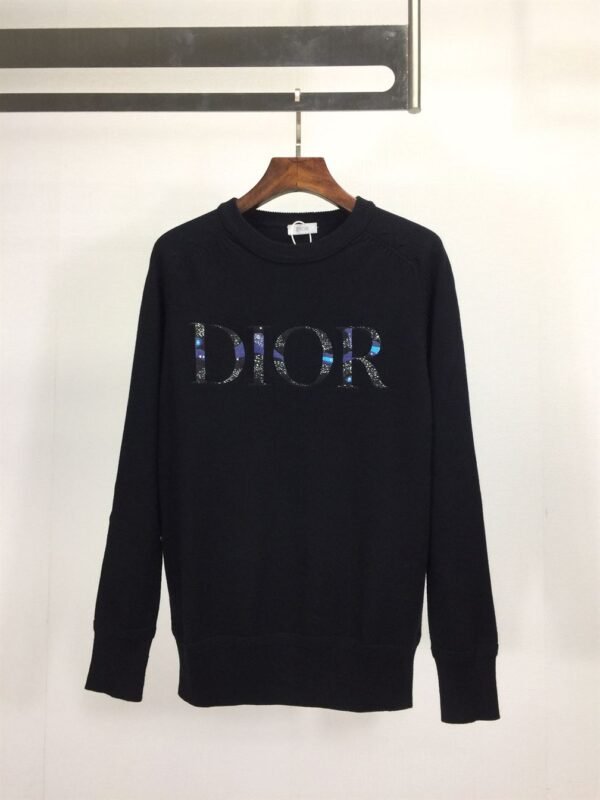DIOR X PETER DOIG EMBROIDERED KNITTED SWEATER – DOS017 - Image 2