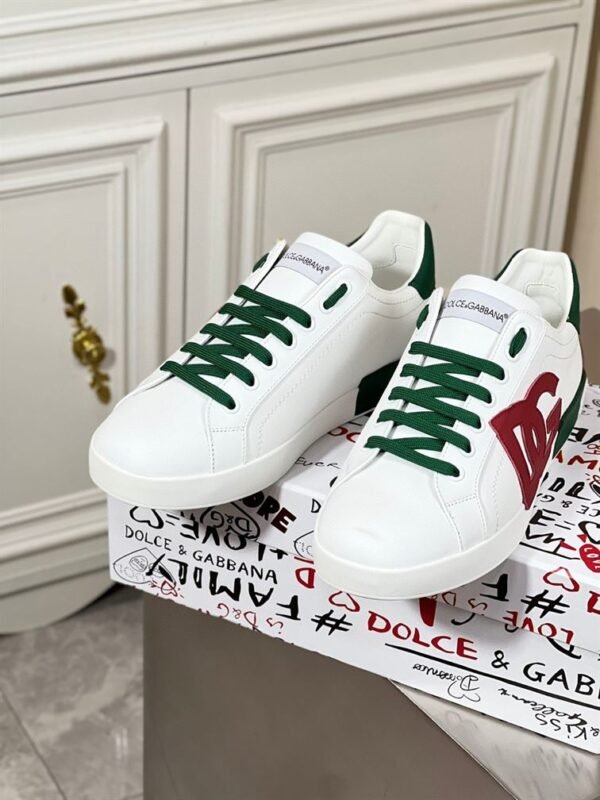 DOLCE & GABBANA PORTOFINO LEATHER SNEAKER – DG040 - Image 3