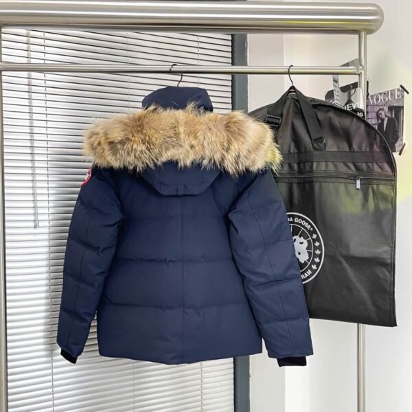 Canada Goose Blue Wyndham Parka Jacket – CN38 - Image 3