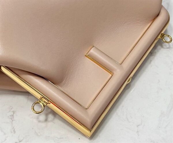 FENDI FIRST SMALL PINK LEATHER BAG - F007 - Image 5