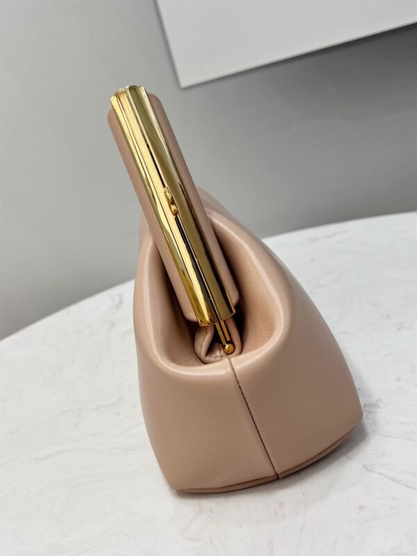 FENDI FIRST SMALL PINK LEATHER BAG - F007 - Image 3
