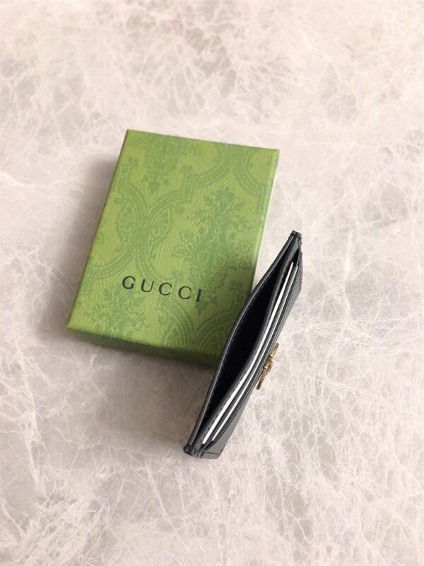 GUCCI ANIMALIER LEATHER CARD CASE - WLG016 - Image 6