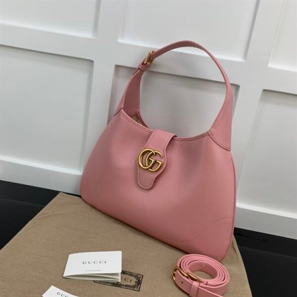 GUCCI APHRODITE MEDIUM SHOULDER BAG IN LIGHT PINK LEATHER - GB46 - Image 3