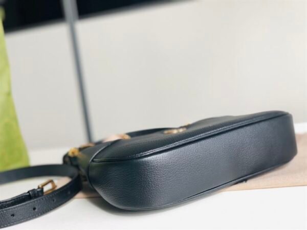GUCCI APHRODITE SMALL SHOULDER BAG IN BLACK LEATHER - GB41 - Image 4