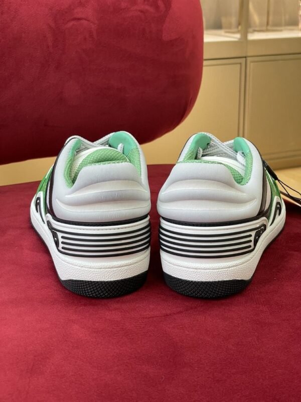 GUCCI BASKET SNEAKER IN GREEN DEMETRA – GCC109 - Image 7