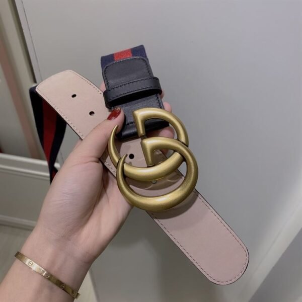 GUCCI BELT BLUE/RED WEB – GB015 - Image 4