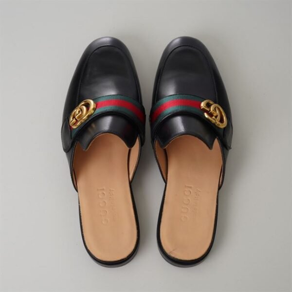 GUCCI BLACK PRINCETOWN SLIPPERS – GL033 - Image 3