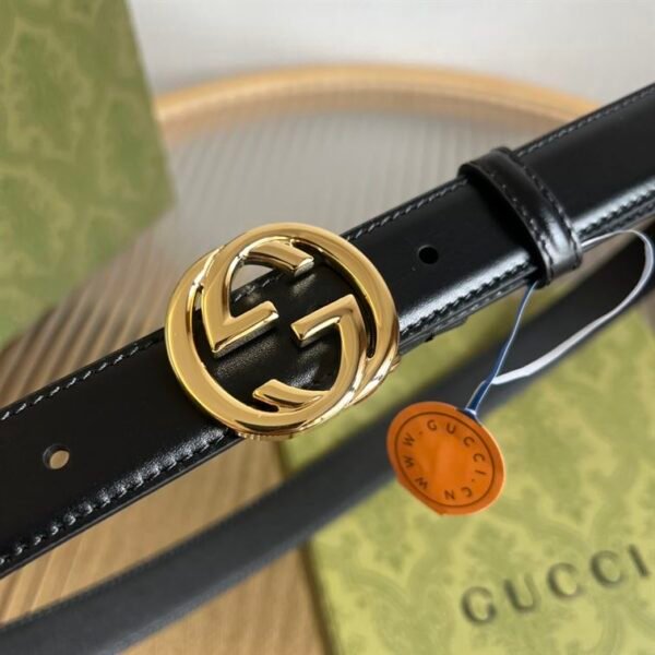 GUCCI BLONDIE BELT BLACK – GB047 - Image 4