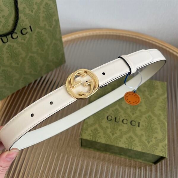 GUCCI BLONDIE BELT WHITE – GB046 - Image 3