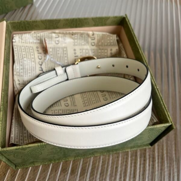 GUCCI BLONDIE BELT WHITE – GB046 - Image 5