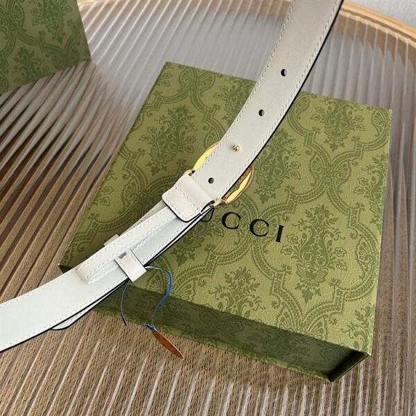 GUCCI BLONDIE BELT WHITE – GB046 - Image 7