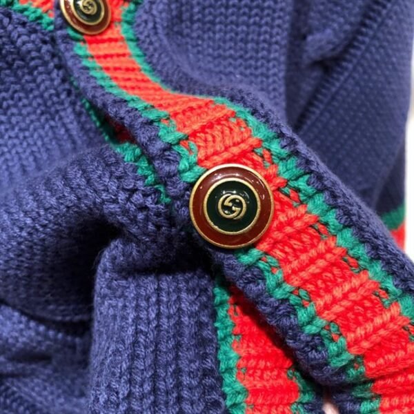 GUCCI CABLE KNIT CARDIGAN – GCK028 - Image 6
