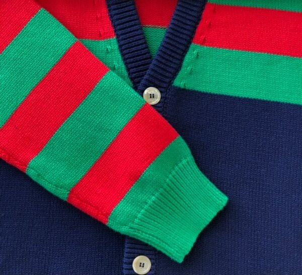 GUCCI COTTON AND WOOL BLEND CARDIGAN – GCK034 - Image 6