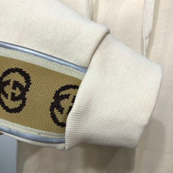 GUCCI COTTON JERSEY HOODED SWEATSHIRT – GCK019 - Image 7