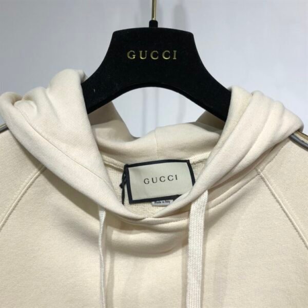 GUCCI COTTON JERSEY HOODED SWEATSHIRT – GCK019 - Image 4