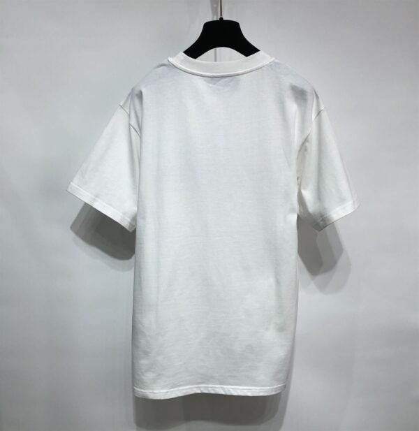 GUCCI COTTON JERSEY T-SHIRT WITH GUCCI MIRROR PRINT – GGS016 - Image 3