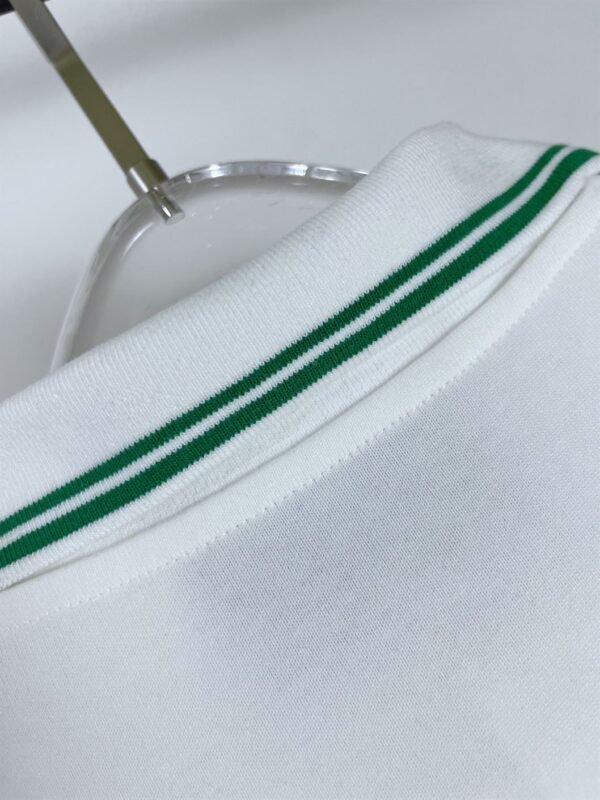 GUCCI COTTON POLO WITH WEB AND INTERLOCKING G – GGS037 - Image 6