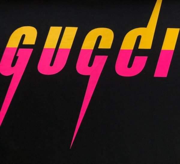 GUCCI COTTON T-SHIRT WITH GUCCI BLADE PRINT – GGS060 - Image 5