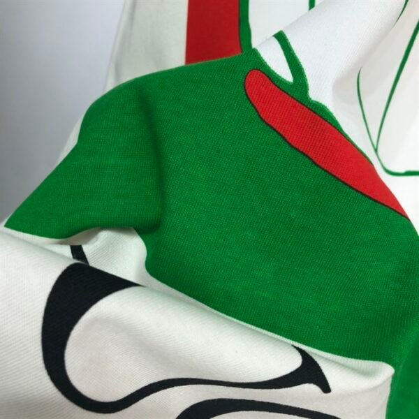 GUCCI COTTON X DORAEMON LOGO PRINT T-SHIRT-IN-WHITE-GGS009 - Image 5