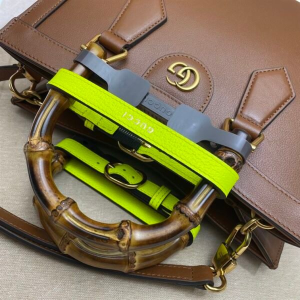 GUCCI DIANA SMALL NOTE BAG IN CUIR LEATHER - GB02 - Image 9