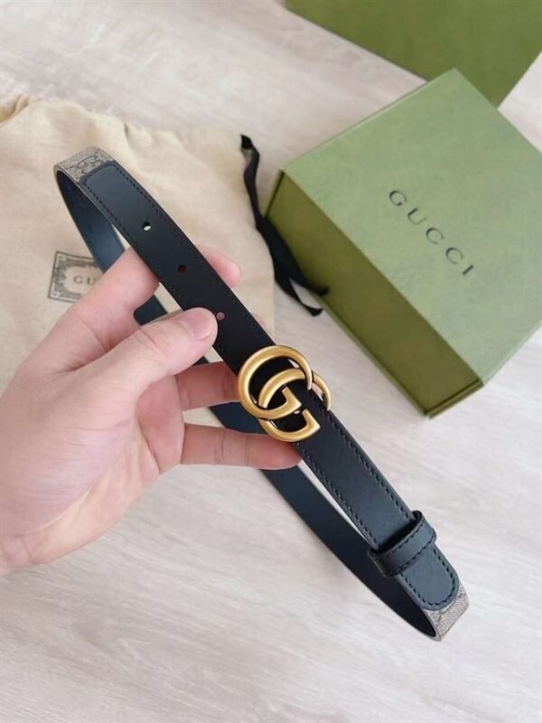 GUCCI GG BELT WITH DOUBLE G BUCKLE – GB005 - Image 2