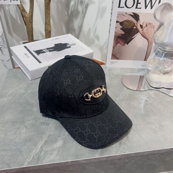 GUCCI GG CANVAS BASEBALL HAT - GH003 - Image 5