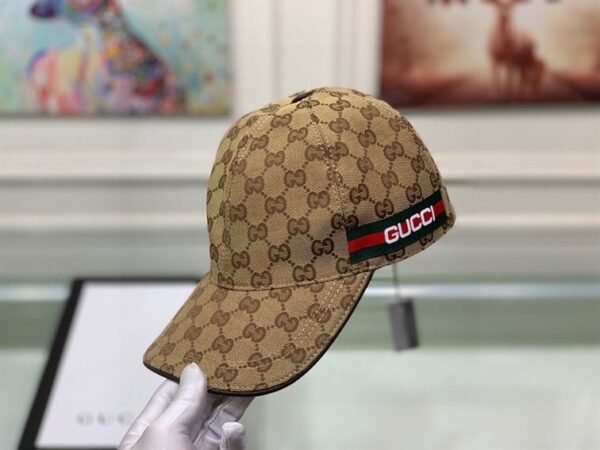 GUCCI GG CANVAS BASEBALL HAT - GH028 - Image 5