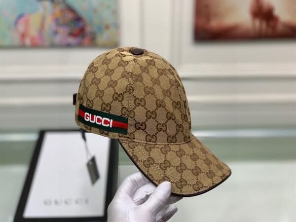 GUCCI GG CANVAS BASEBALL HAT - GH028 - Image 6