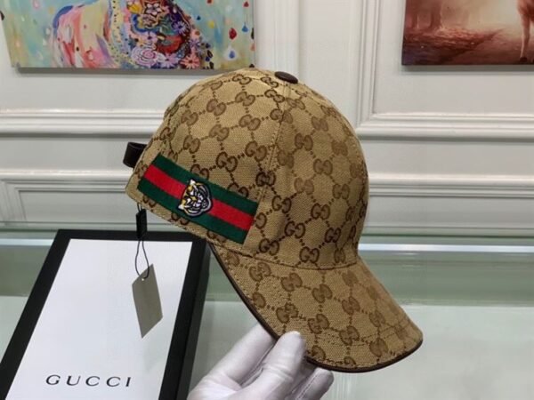 GUCCI GG CANVAS BASEBALL HAT - GH112 - Image 7