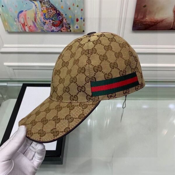 GUCCI GG CANVAS BASEBALL HAT - GH133 - Image 5