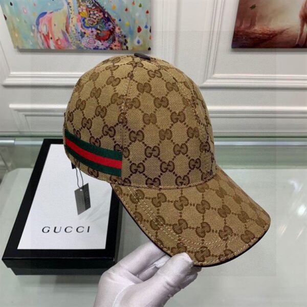 GUCCI GG CANVAS BASEBALL HAT - GH133 - Image 4