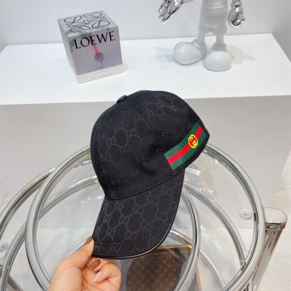 GUCCI GG CANVAS BASEBALL HAT - GH144 - Image 5