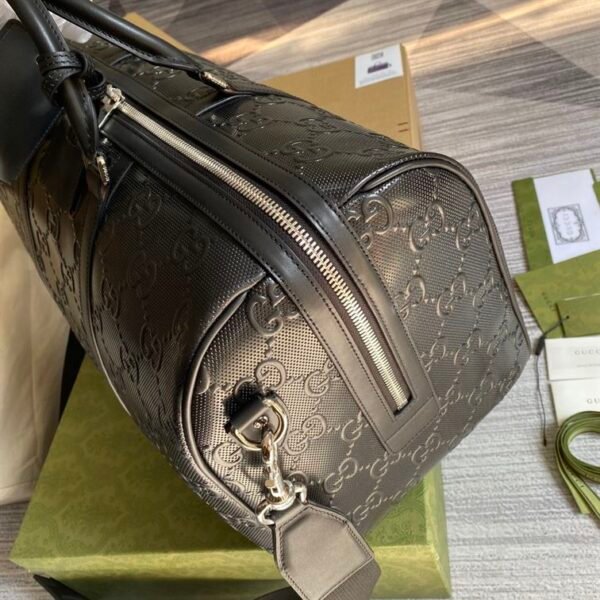 GUCCI GG EMBOSSED DUFFLE BAG - BG035 - Image 5