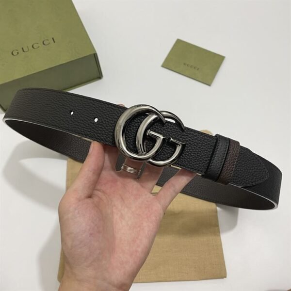 GUCCI GG MARMONT REVERSIBLE THIN BELT – GB013 - Image 2
