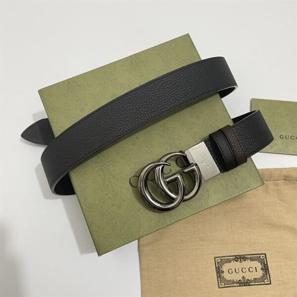 GUCCI GG MARMONT REVERSIBLE THIN BELT – GB013 - Image 7