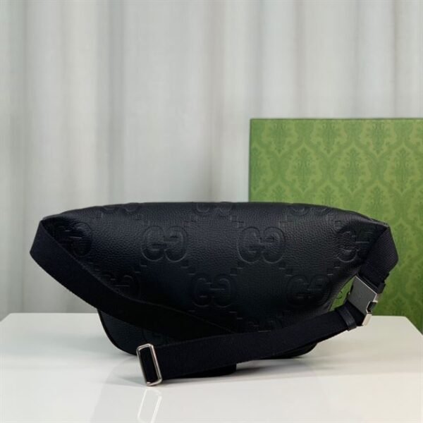 GUCCI JUMBO GG BELT BAG BLACK - BG042 - Image 6