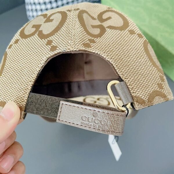 GUCCI JUMBO GG CANVAS BASEBALL HAT - GH010 - Image 2