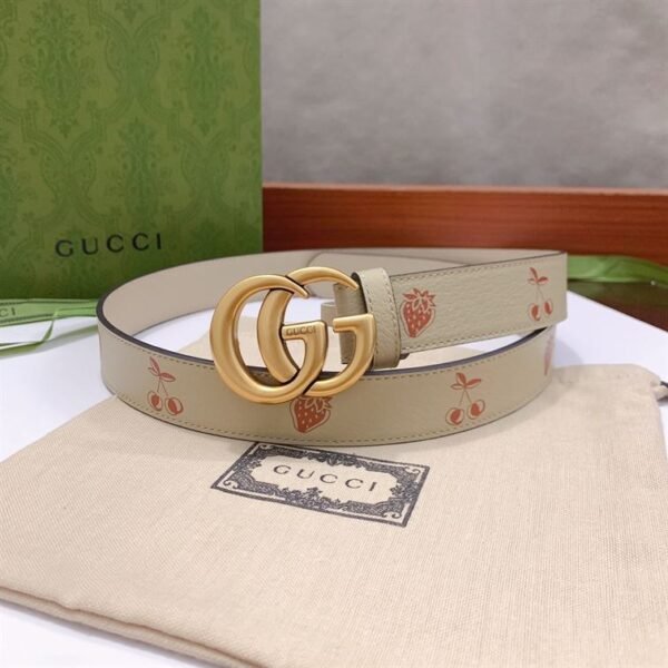 GUCCI LEATHER BELT – GB037 - Image 2