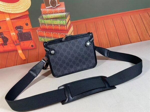 GUCCI MESSENGER BAG WITH INTERLOCKING G - BG014 - Image 3