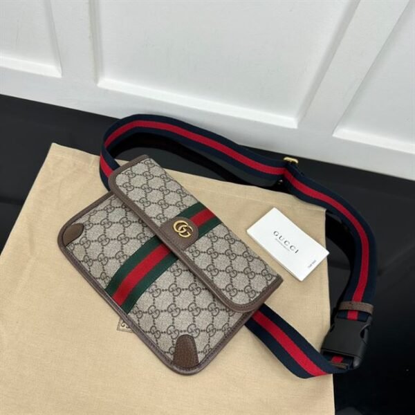 GUCCI OPHIDIA GG SMALL BELT BAG - BG048 - Image 4