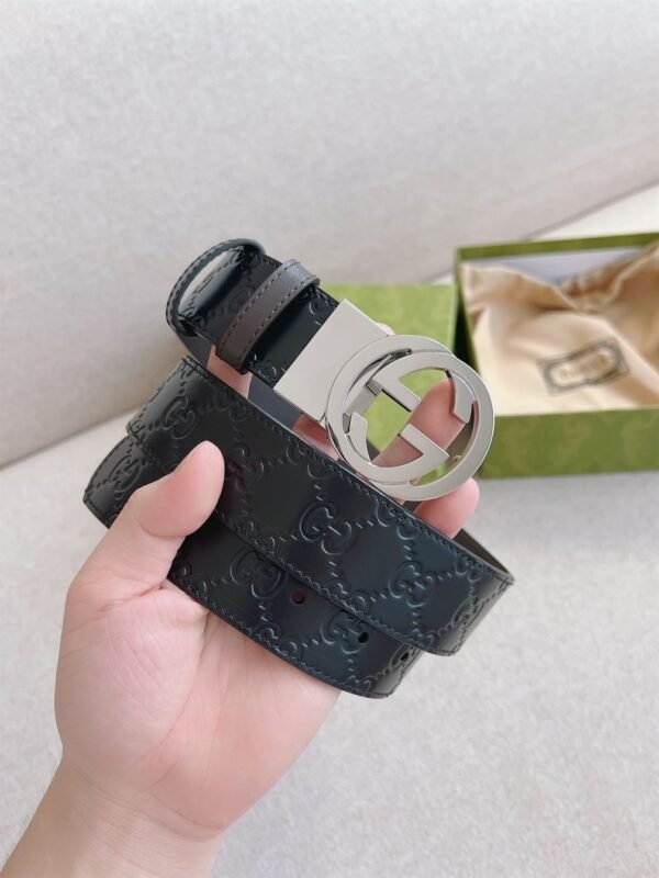 GUCCI REVERSIBLE GUCCI SIGNATURE BELT – GB025 - Image 3