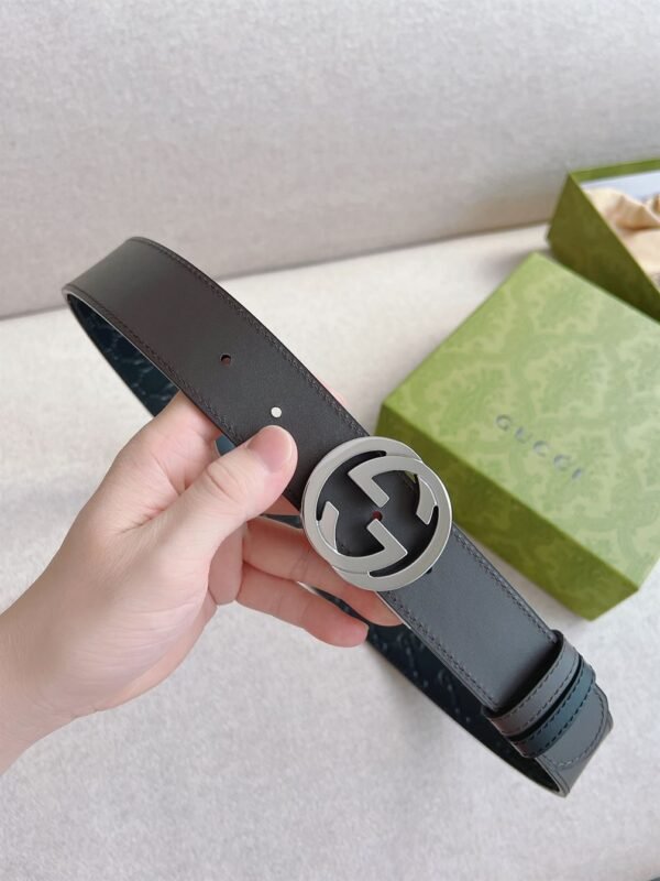 GUCCI REVERSIBLE GUCCI SIGNATURE BELT – GB025 - Image 7