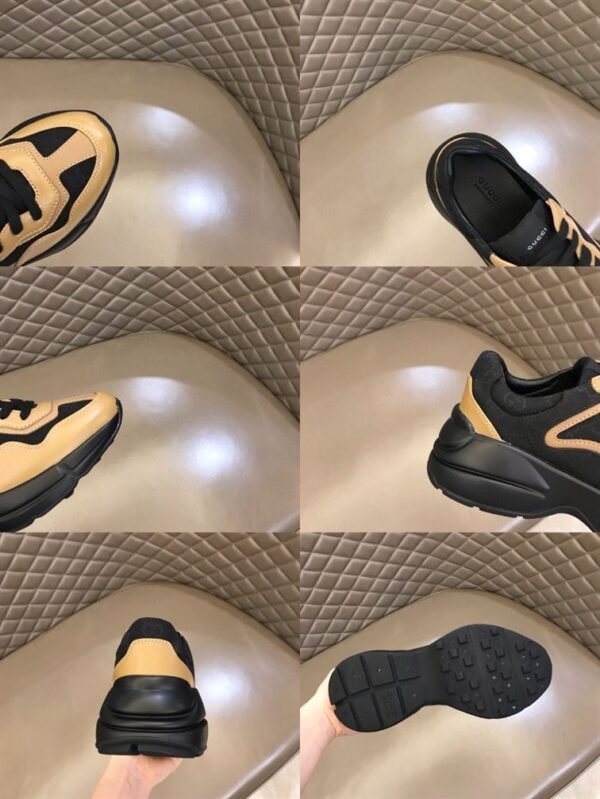 GUCCI RHYTON SNEAKER IN BROWN BLACK – GCC098 - Image 7