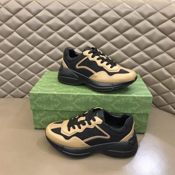 GUCCI RHYTON SNEAKER IN BROWN BLACK – GCC098 - Image 2