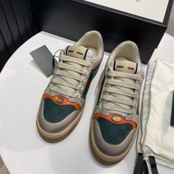 GUCCI SCREENER GG WHITE GREEN – GCC056 - Image 3