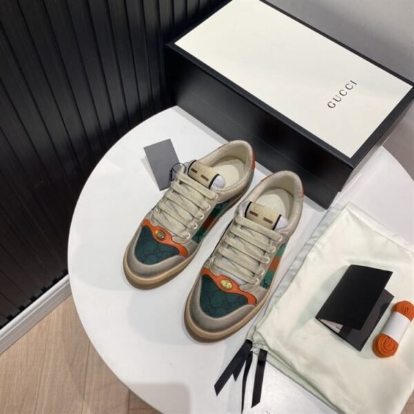GUCCI SCREENER GG WHITE GREEN – GCC056 - Image 2