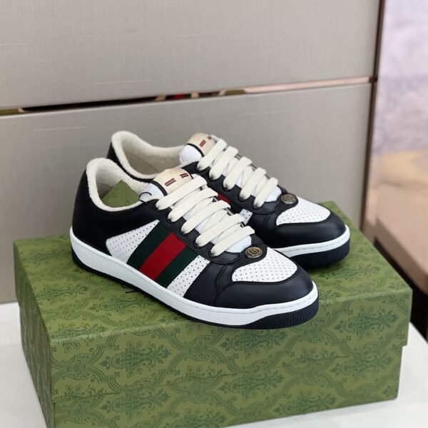 GUCCI WMNS SCREENER BLACK WHITE – GCC155 - Image 2